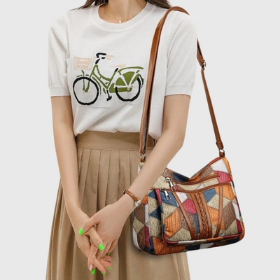 Aria - Sac à bandoulière Patchwork