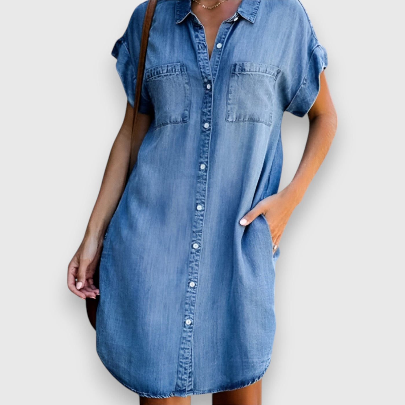 Paulina – Robe en Denim