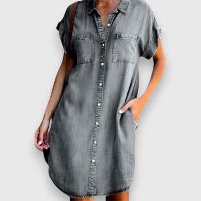 Paulina – Robe en Denim