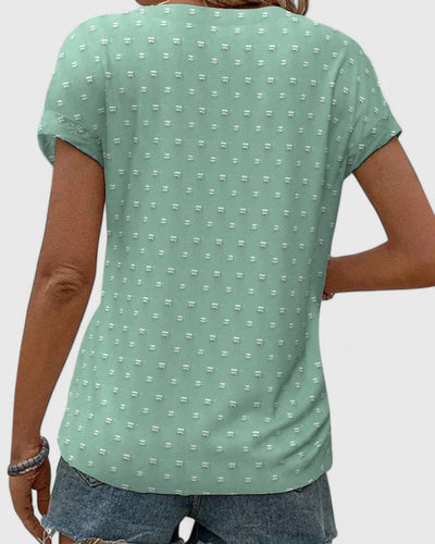 Miles | T-shirt V-coupé Confortable