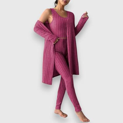 Gabriela – Ensemble de tricot 3 pièces
