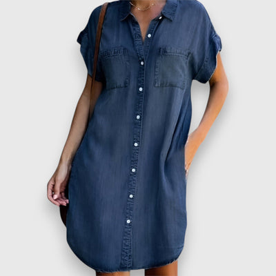 Paulina – Robe en Denim