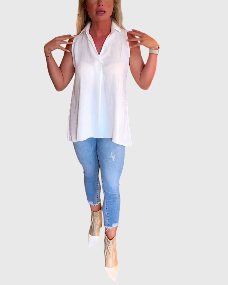 Lina | Haut sans manches