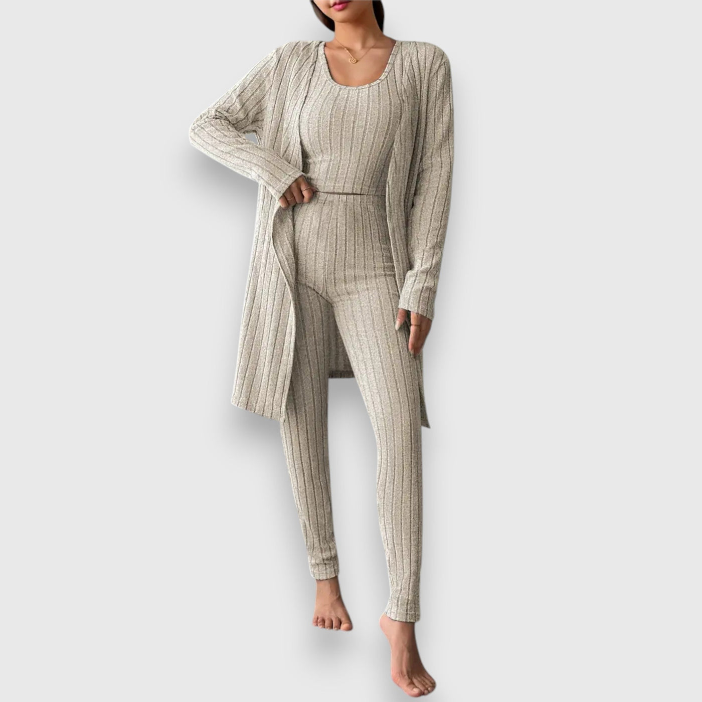 Gabriela – Ensemble de tricot 3 pièces