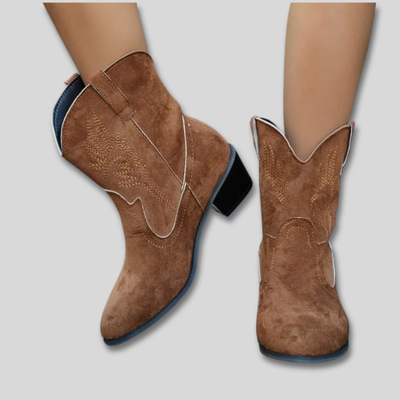Zephyra - Bottes de Cowboy Brodées