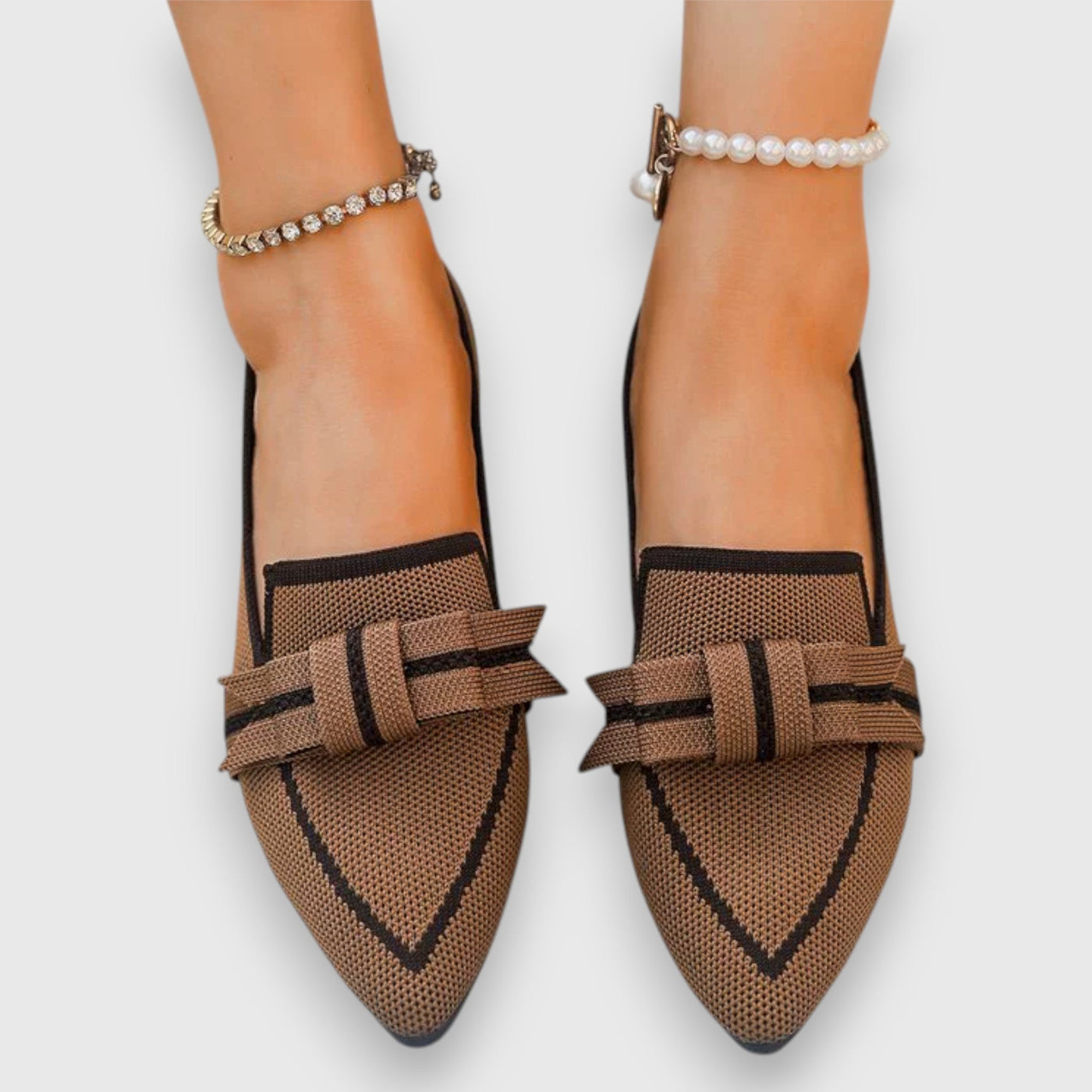 Elara – Chaussons à nœud pour femmes