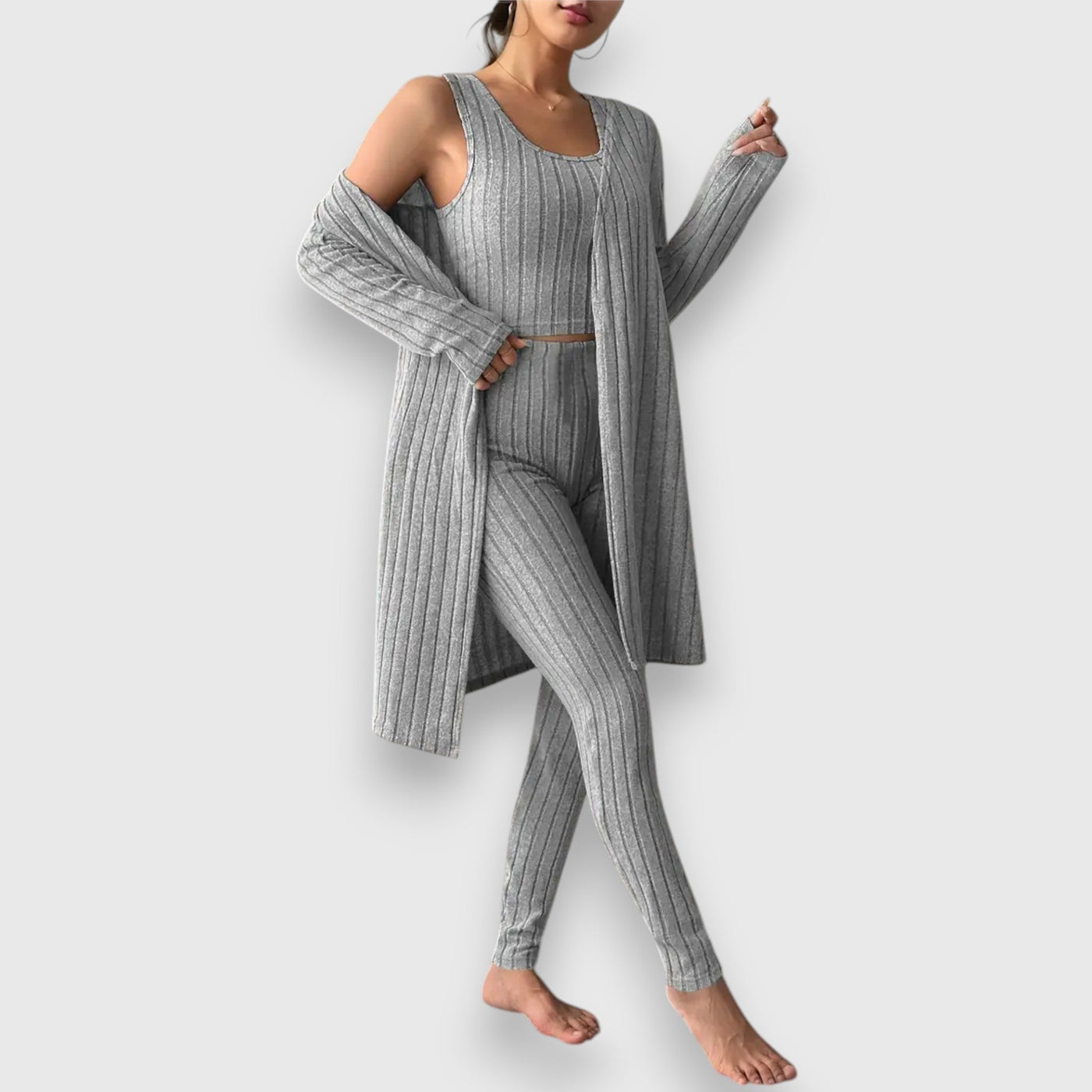 Gabriela – Ensemble de tricot 3 pièces