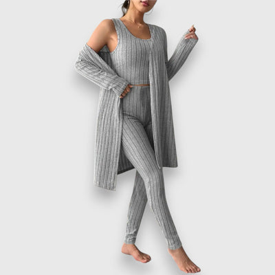 Gabriela – Ensemble de tricot 3 pièces