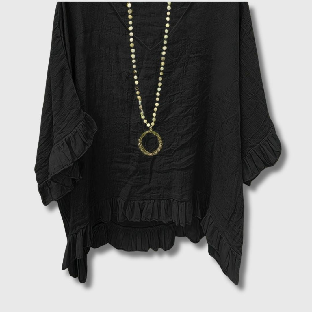 Blouse Asymétrique Légèreté Limitée pour Femme