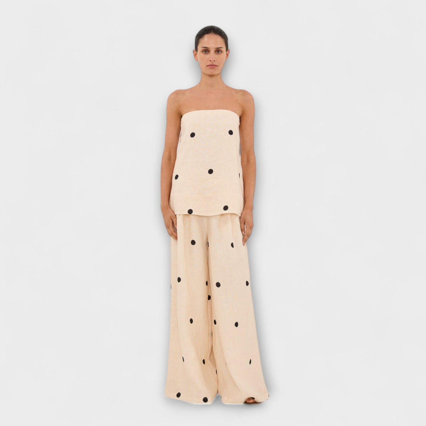 Georgia - Ensemble Pantalon à Pois