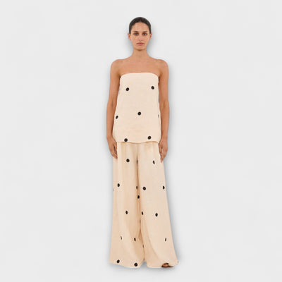 Georgia - Ensemble Pantalon à Pois