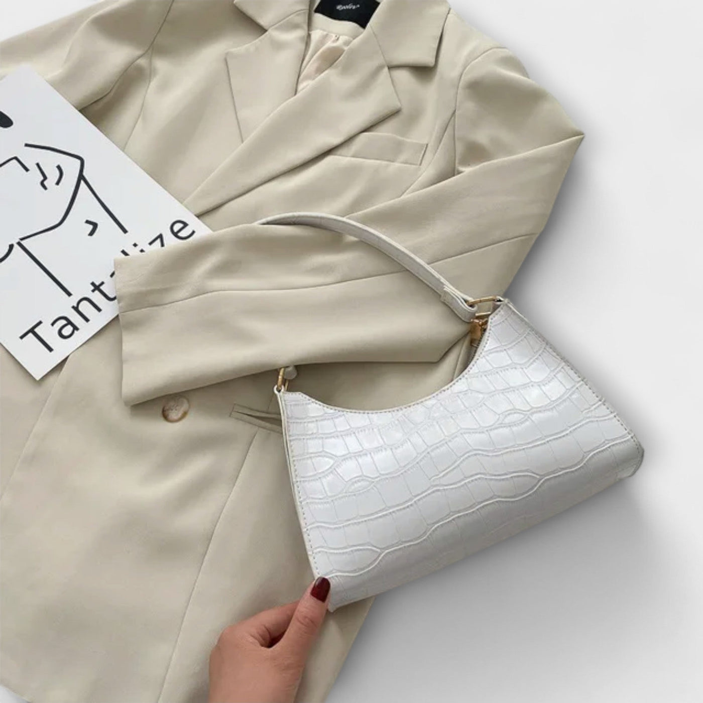 Chic - Sac en cuir lustré