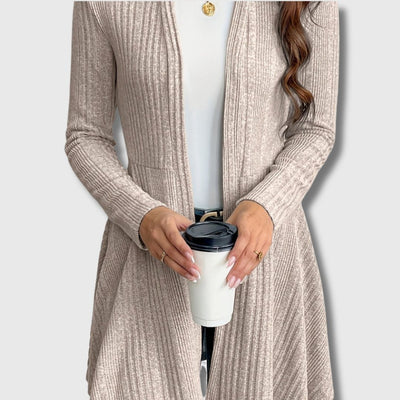 Blanche - Élégance au Quotidien Cardigan Chic pour Femmes