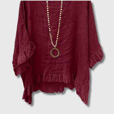 Blouse Asymétrique Légèreté Limitée pour Femme