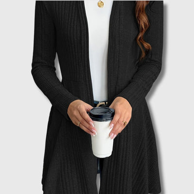 Blanche - Élégance au Quotidien Cardigan Chic pour Femmes