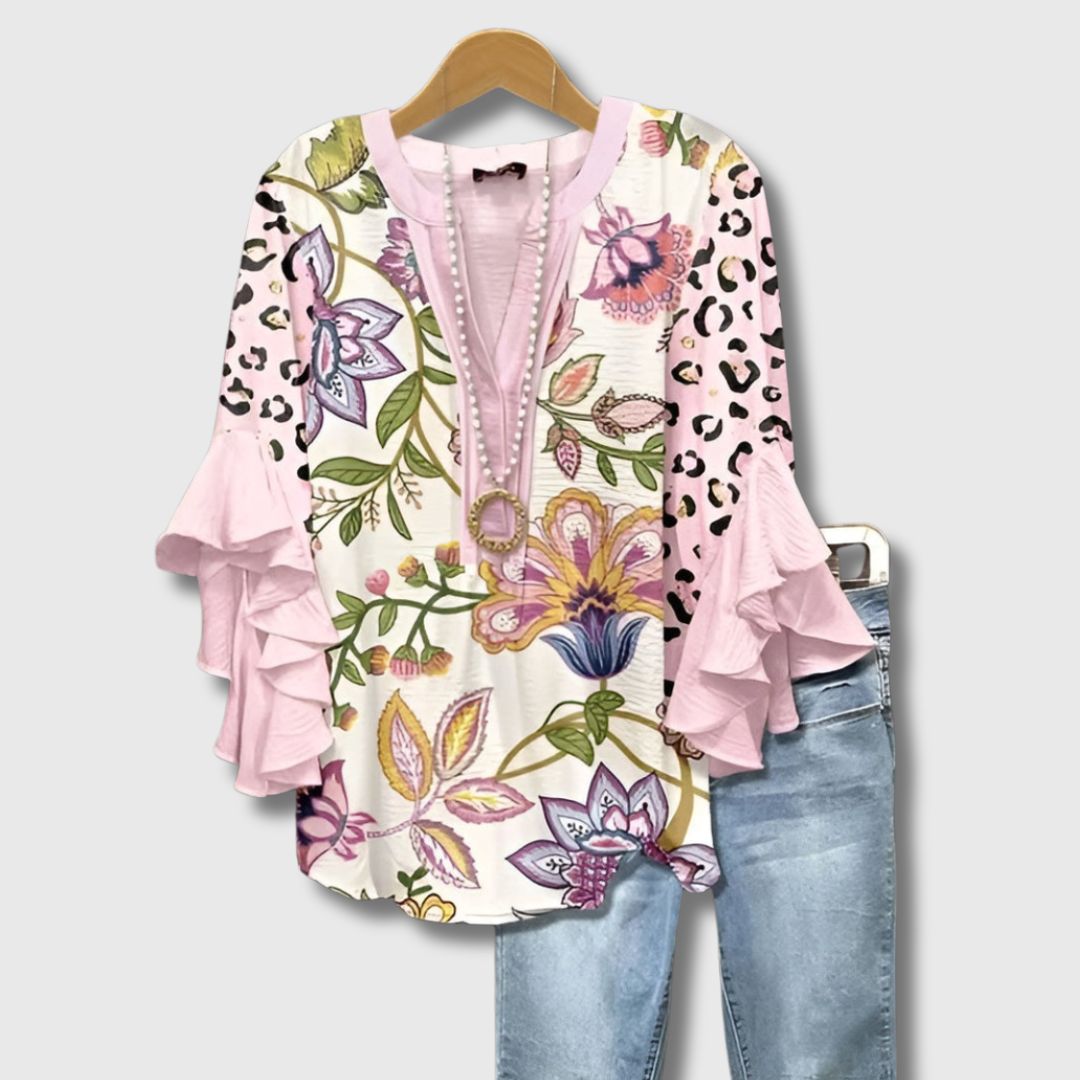 Chantel™ – Blouse élégant cintré pour women au style affirmé