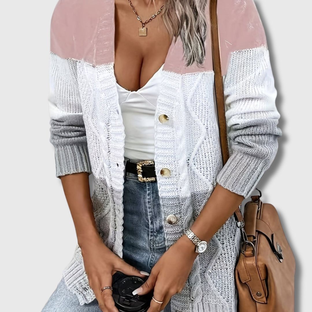 Vanessa - Femme Cardigan Élégant Édition Limitée