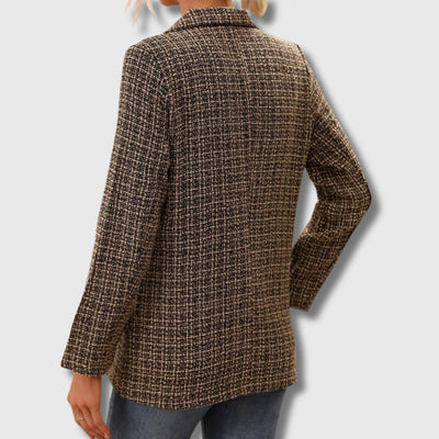 Sabine - Blazer Femme Tweed Chic Édition Limitée