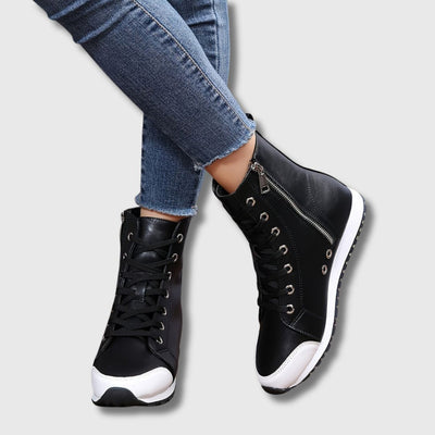 Aurora – Femme Sneakers Bicolores Confort Hautes | Édition Limitée