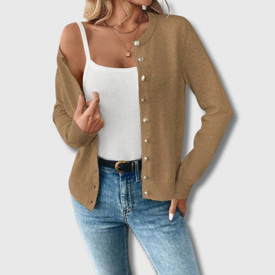 Lisa - Femme Cardigan Classique Édition Limitée