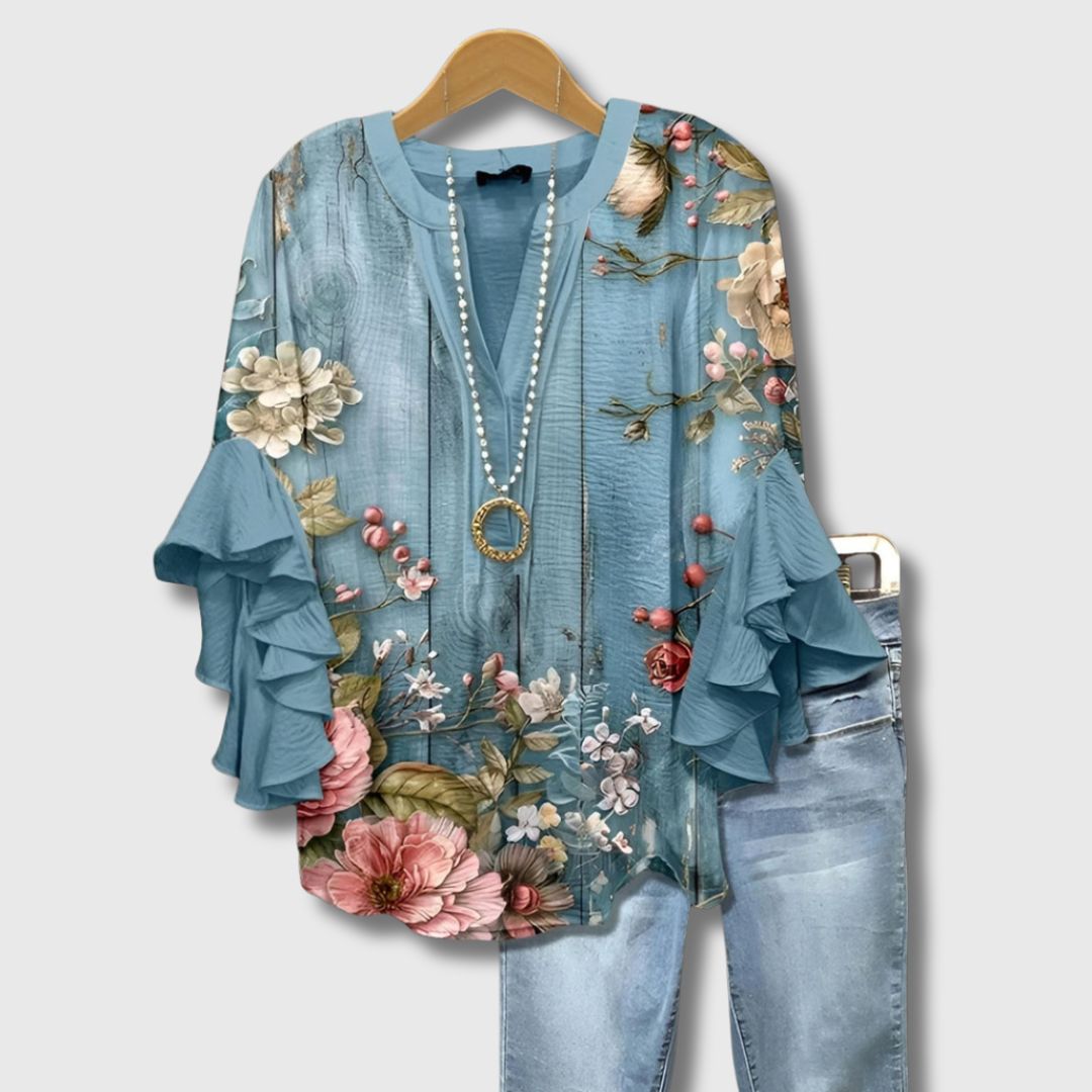 Chantel™ – Blouse élégant cintré pour women au style affirmé