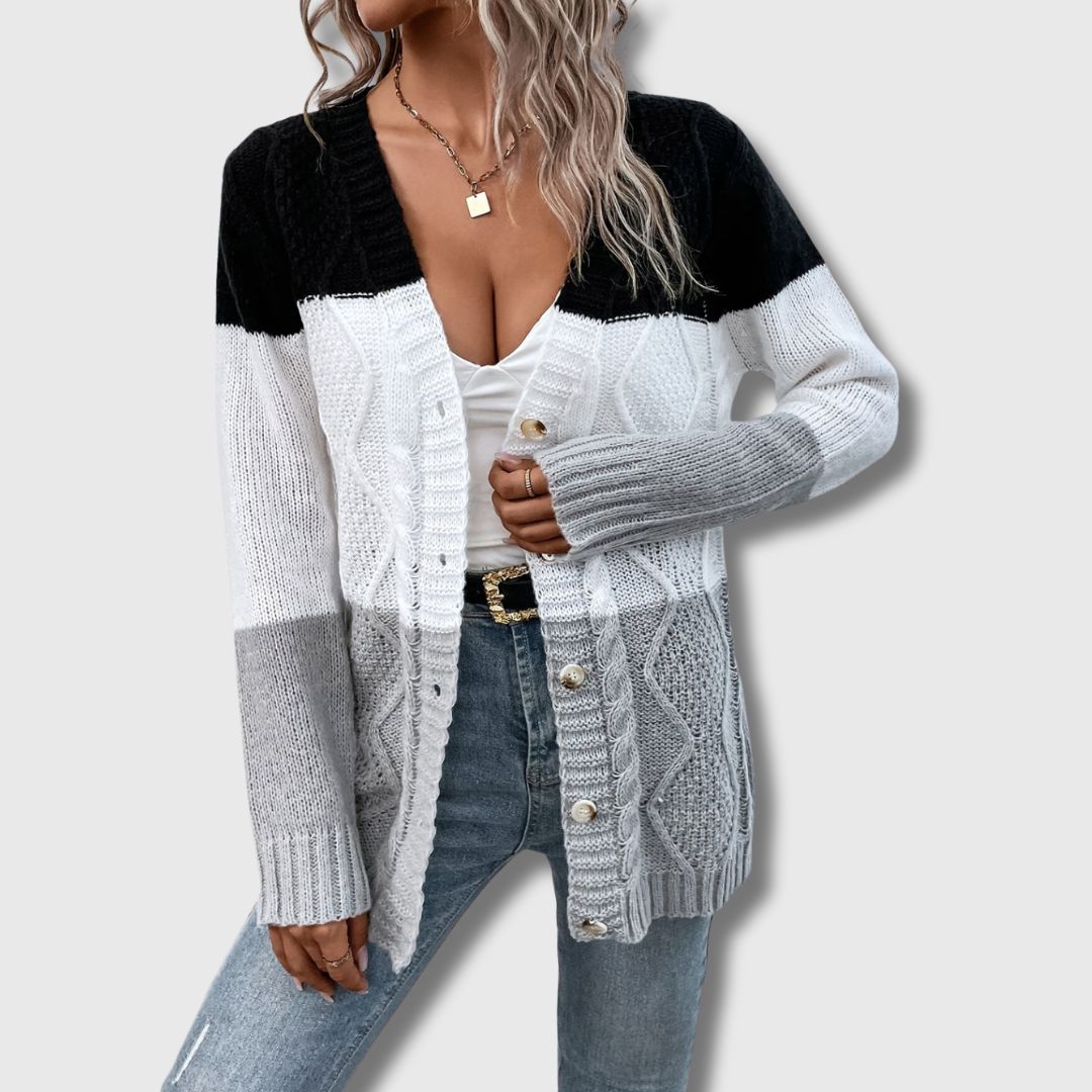 Vanessa - Femme Cardigan Élégant Édition Limitée