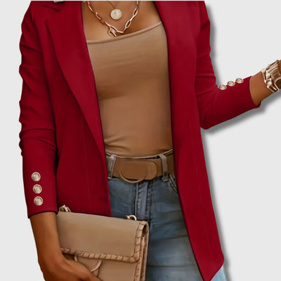 Noémie - Femme Veste Longue Élégante Édition Limitée