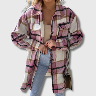 Ella - Manteau Long Imprimé | Édition Limitée