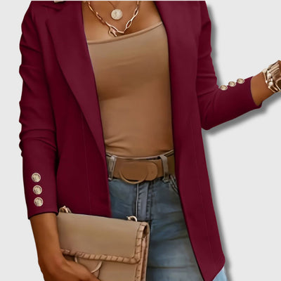 Noémie - Femme Veste Longue Élégante Édition Limitée