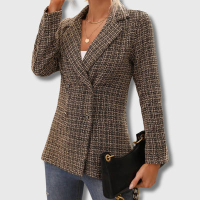 Sabine - Blazer Femme Tweed Chic Édition Limitée