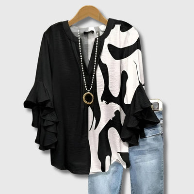 Chantel™ – Blouse élégant cintré pour women au style affirmé