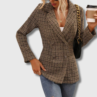 Sabine - Blazer Femme Tweed Chic Édition Limitée
