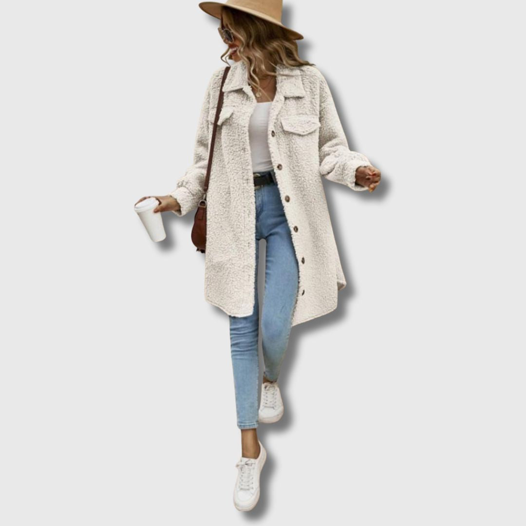 Angélique - Femme Manteau Fourrure | Édition Limitée