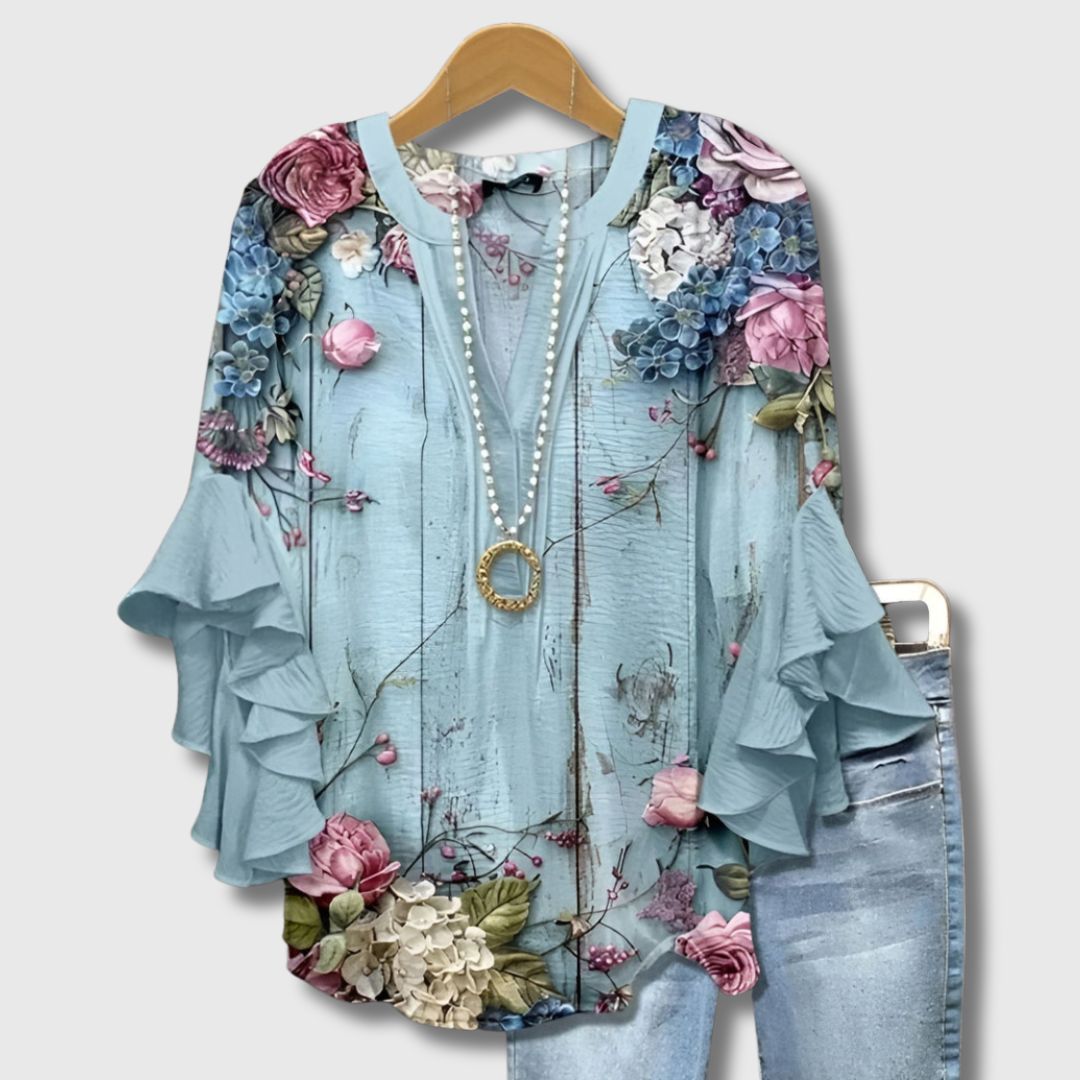 Chantel™ – Blouse élégant cintré pour women au style affirmé