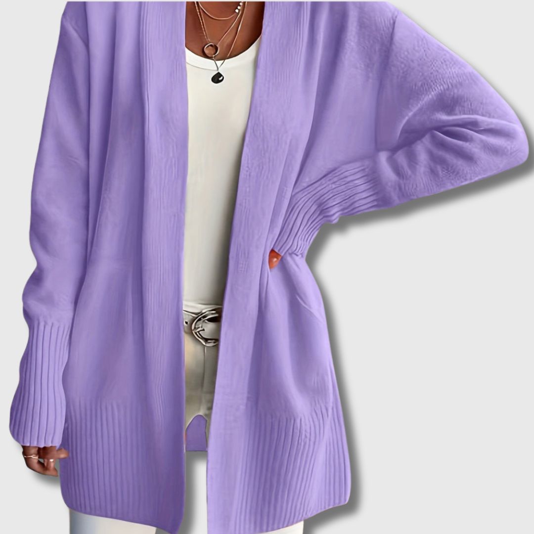 Camille - Femme Cardigan Élégant avec Poches Édition Limitée