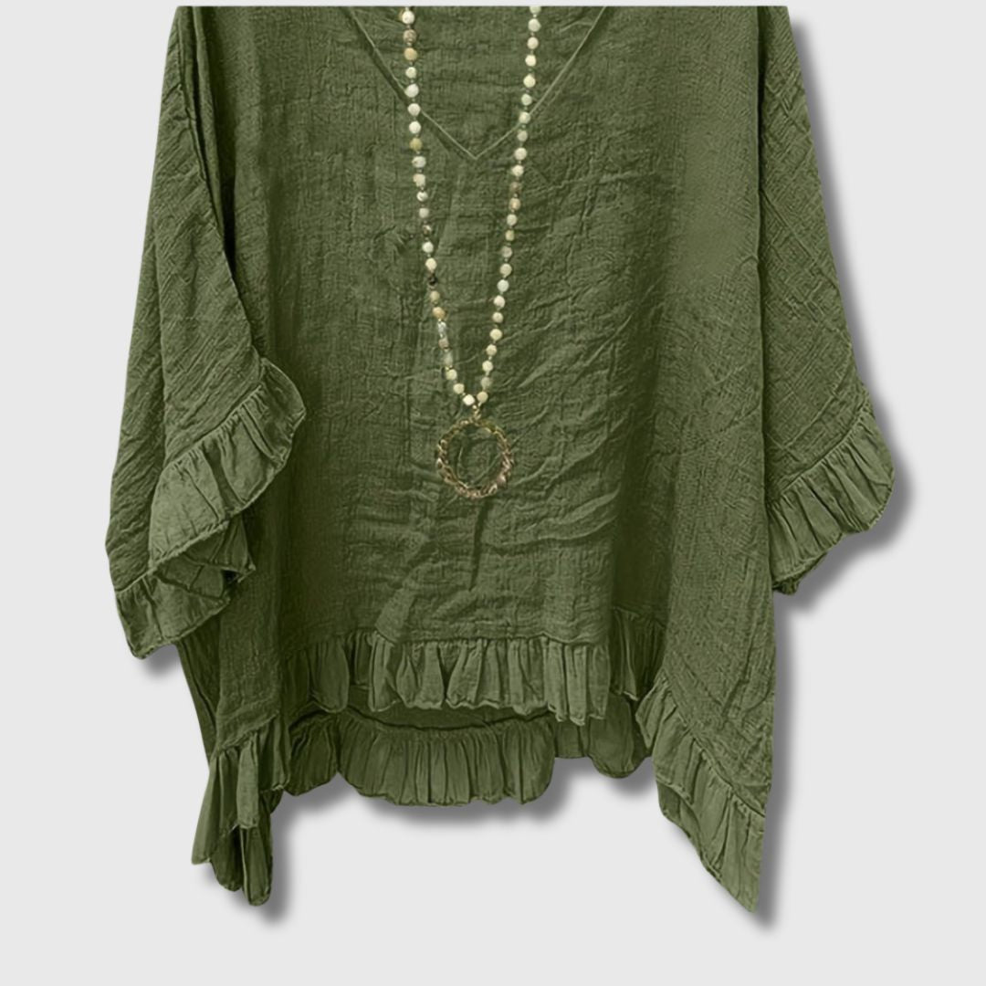 Blouse Asymétrique Légèreté Limitée pour Femme