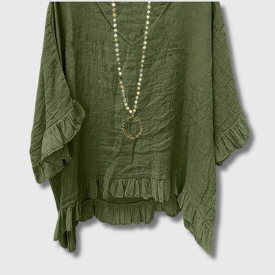 Blouse Asymétrique Légèreté Limitée pour Femme