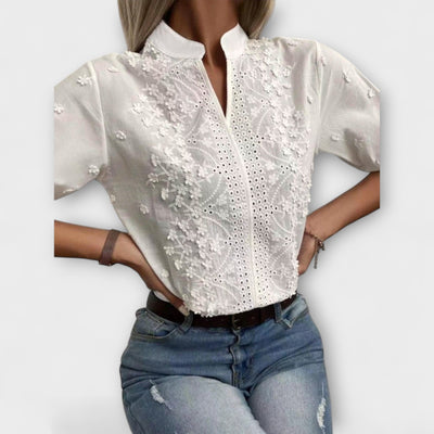 Élise - Blouse Mila avec broderie exquise