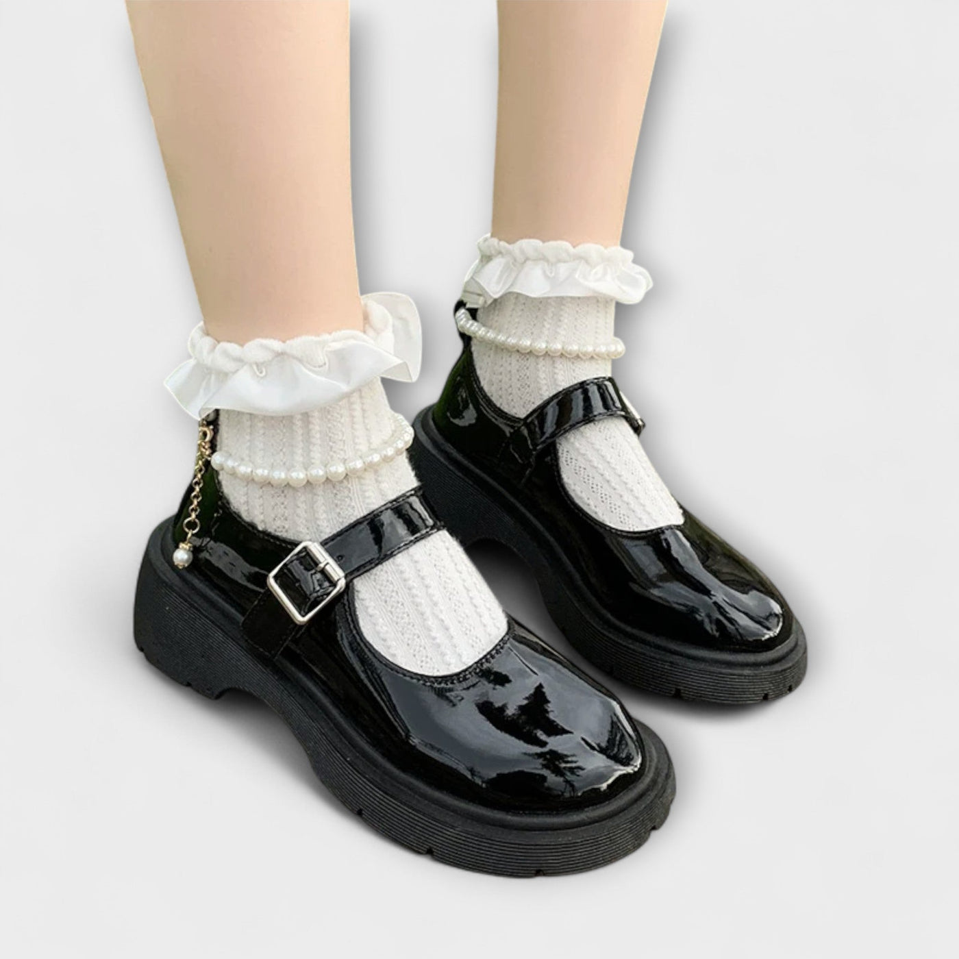 Almira – Chaussures Mary Jane en cuir de luxe pour femmes