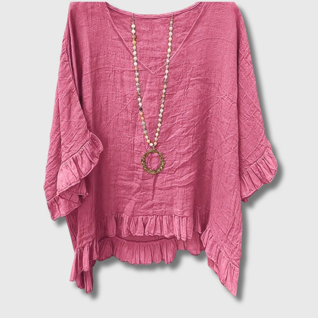 Blouse Asymétrique Légèreté Limitée pour Femme