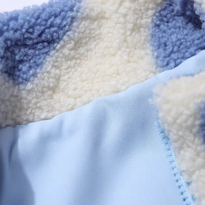 Katharina - Veste réversible à cœurs