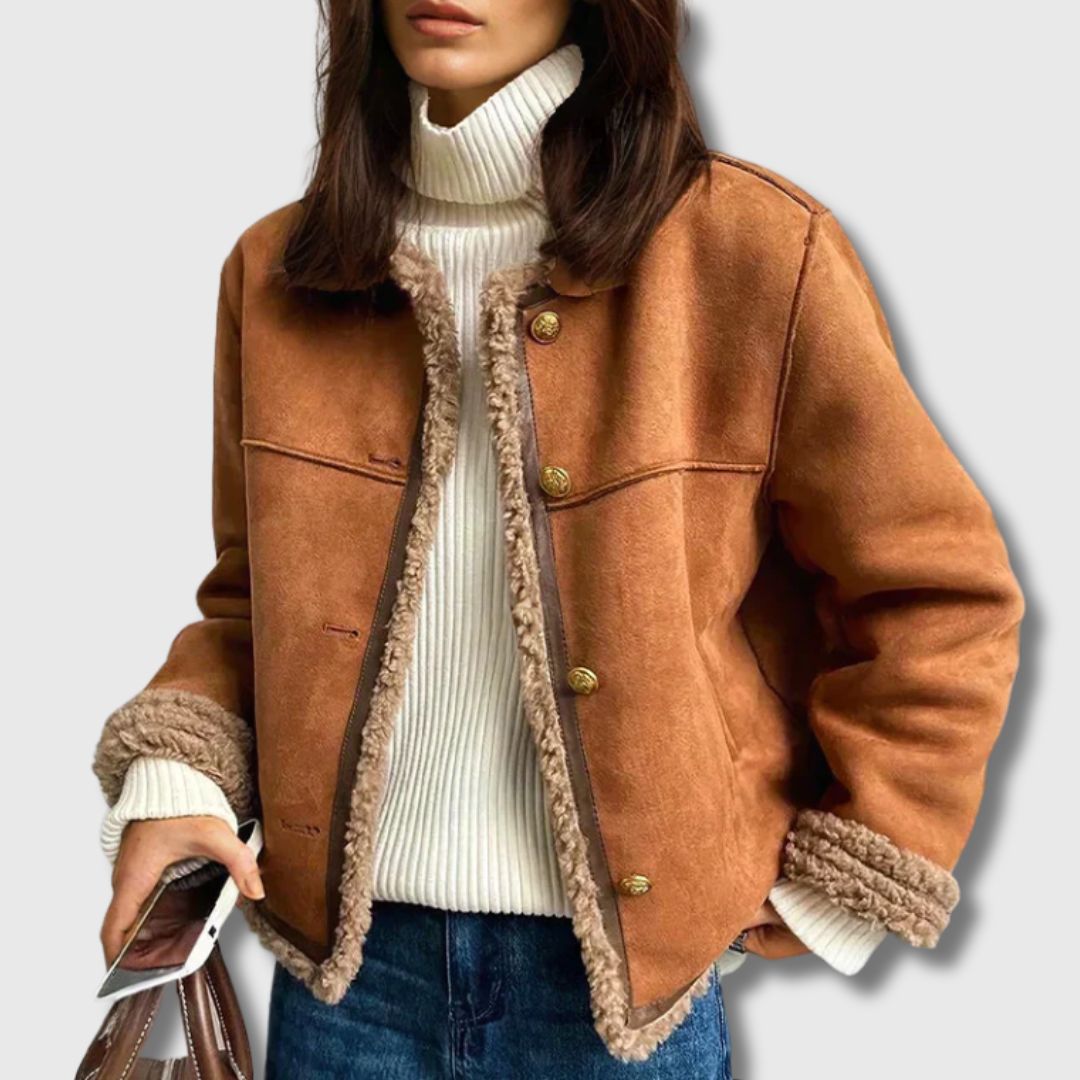 Lucija - Veste Marron Chaude