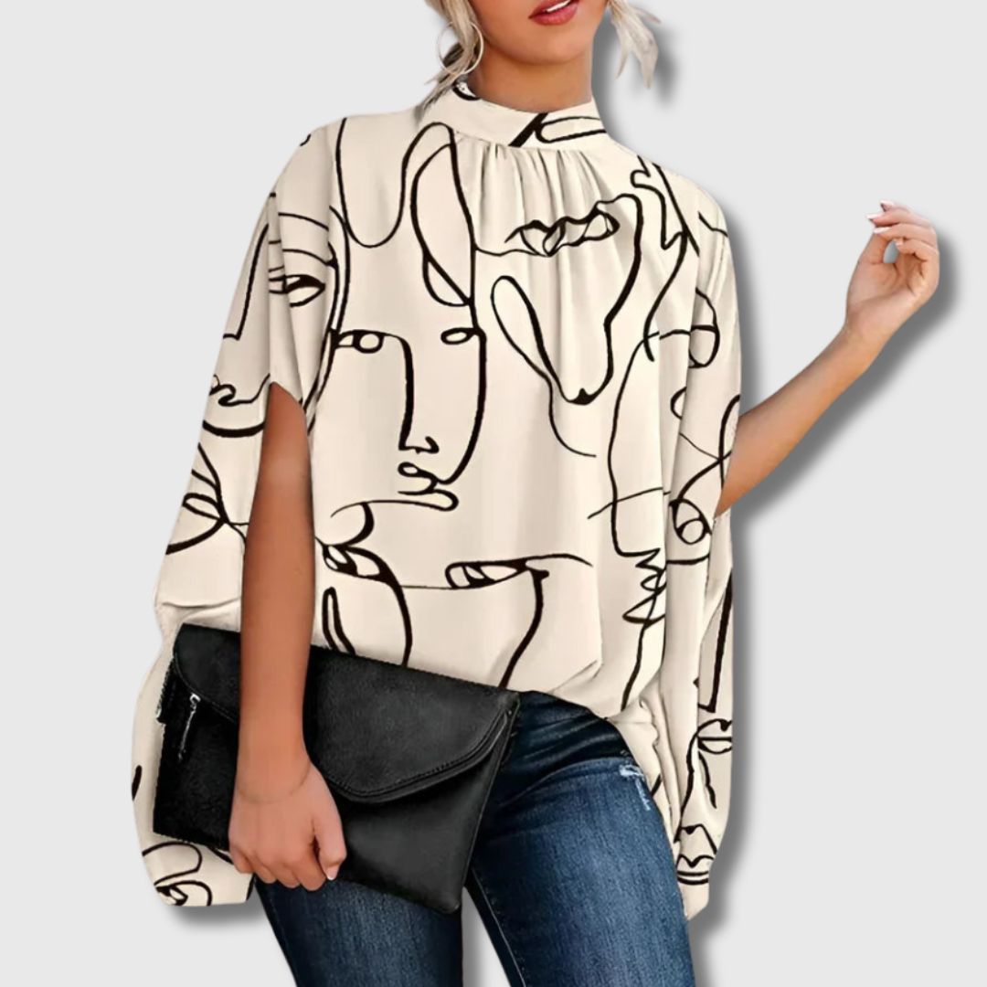 Adeline – Blouse évasée