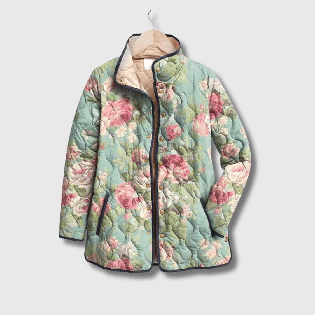 Alizée - Veste Matelassée Imprimée