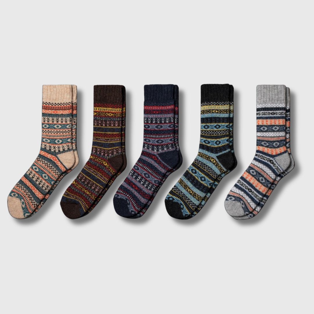 Leif - Chaussettes Femme Lot de 5 Paires | Édition Limitée