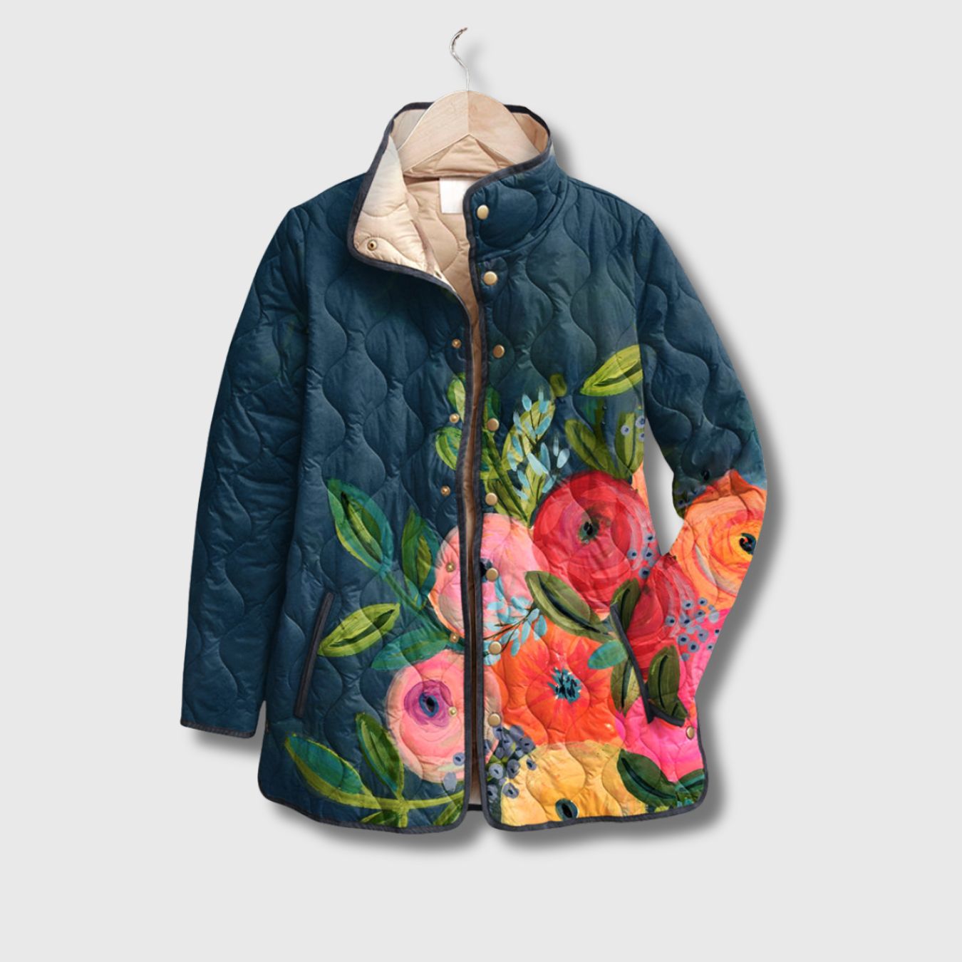 Élodine – Veste Matelassée Élégante