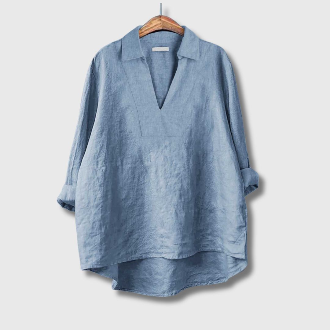 Maria - Blouse Élégance Naturelle