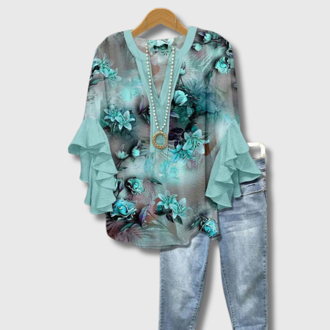 Noémie - Blouse À Imprimé Floral