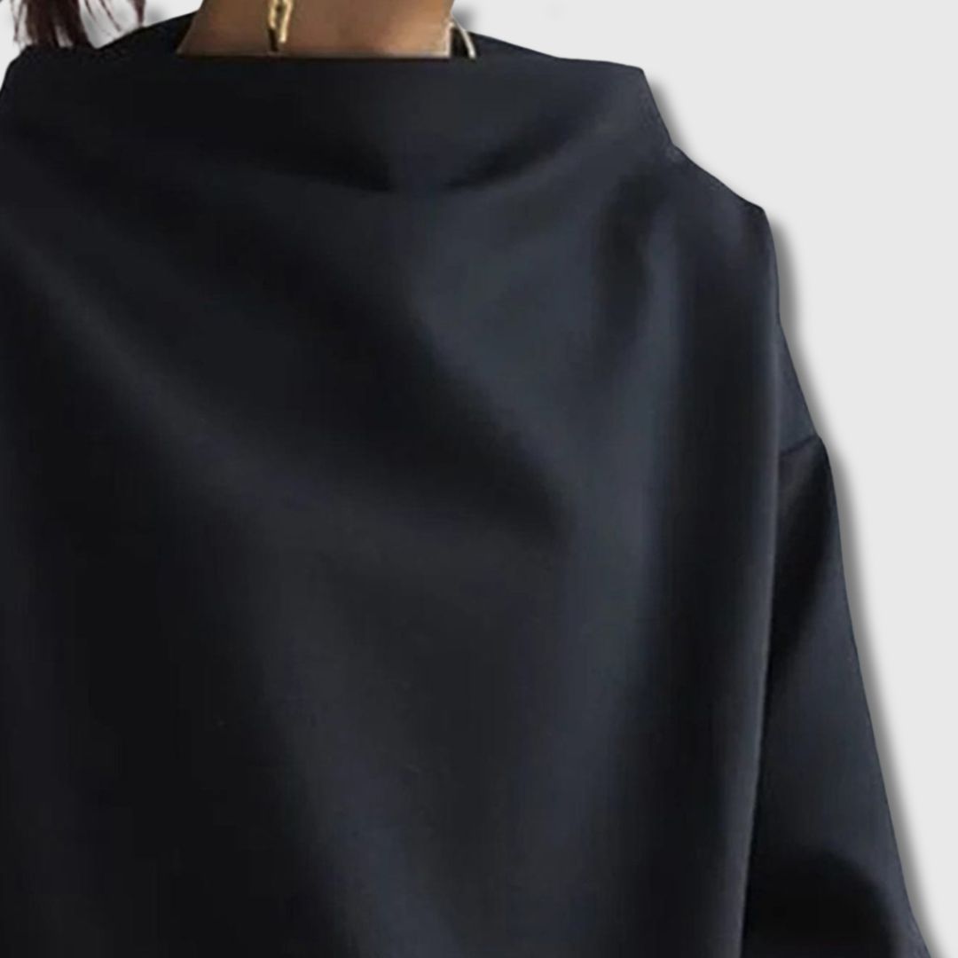 Lisa - Haut décontracté à col montant