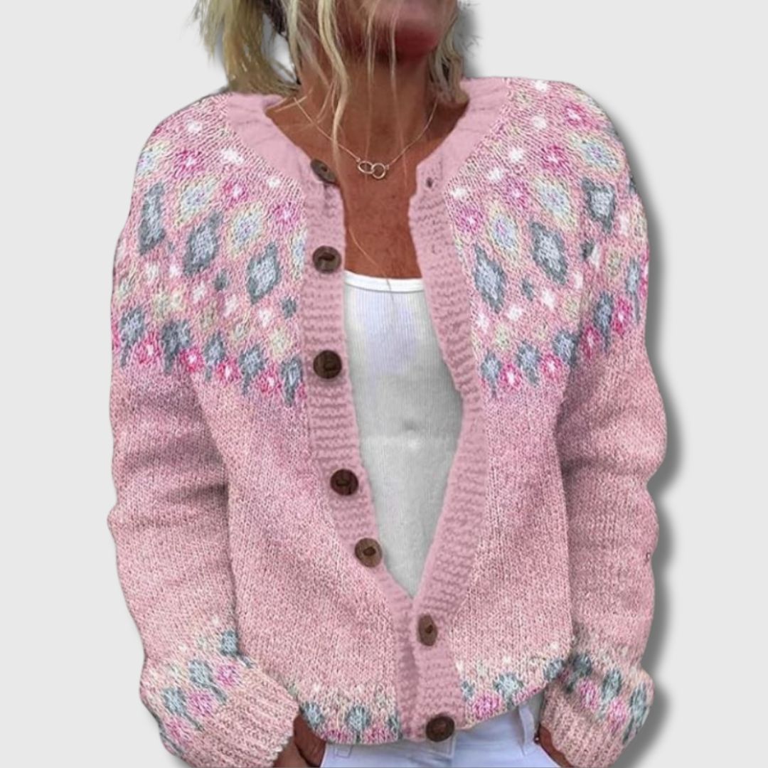 Sophie – Cardigan Élégance Contemporaine
